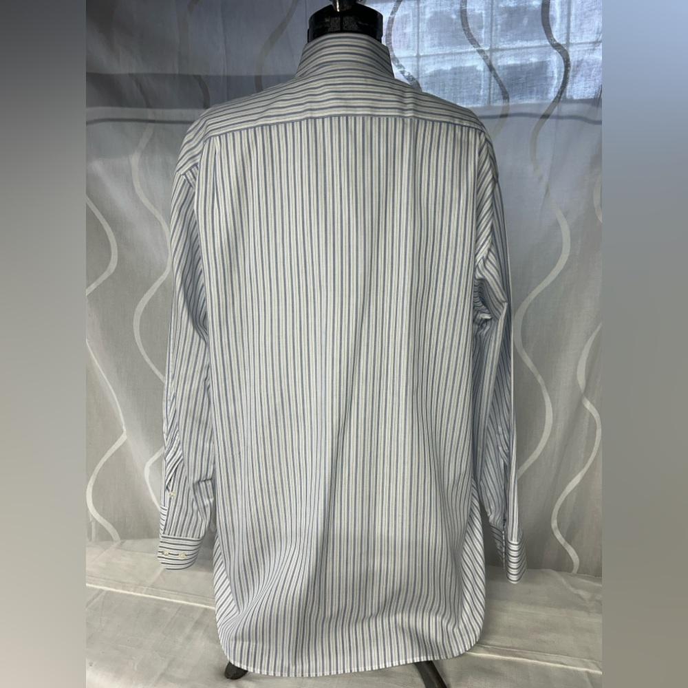Hugo Boss - Men's Striped Button-Down Shirt - Picture 7 of 8